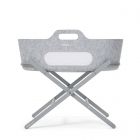 Snuz SnuzBaskit Light Grey Moses Basket & Dove grey Standaard 