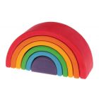 Grimm's Regenboog 6-delig Middel houten speelgoed  - 10700