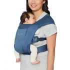 Ergobaby draagzak Embrace Soft Air Mesh - Blue - ergonomische draagzak vanaf geboorte