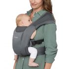 Ergobaby draagzak Embrace Soft Air Mesh - Washed Black - ergonomische draagzak vanaf geboorte