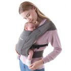 Ergobaby Embrace Heather Grey ergonomische draagzak