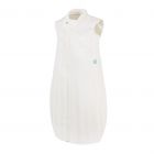 Ergopouch Cotton & Bamboo Baby Slaapzak Wit 0.3 tog