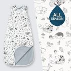 SuperLove Merino Baby Sleeping Bag  - All Season - Enchanted Forest 0-24 mnd