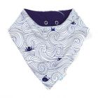 SuperLove Merino Bandana Bib - Drifting Off