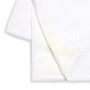 The Little Green Sheep Organic Knitted Fleece Blanket - White