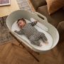 Snuz SnuzBaskit Barley Moses Basket & Walnut Beech Standaard