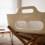 Snuz SnuzBaskit Barley Moses Basket & Walnut Beech Standaard
