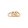 Grapat 3 Houten Ringen Naturel