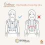 Ergobaby draagzak Embrace Camel