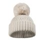 Elodie Wollen Beanie Creamy White