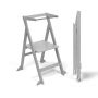 Ette Tete STEP’n’FOLD met extra support– Opvouwbare leertoren - Grijs