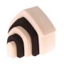 Grimm's Huisjes monochroom houten speelgoed - 93070