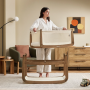  Snuzpod 5 - Co sleeper - Walnut