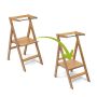 Ette Tete STEP’n’FOLD – Opvouwbare leertoren - Naturel/Wooden  