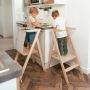 Ette Tete STEP’n’FOLD – Opvouwbare leertoren - Naturel/Wooden  