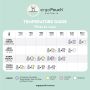 Ergopouch Organic Cotton Jersey Slaapzak Lullaby 0.2 tog 3-12 mnd