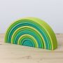 Grimm's Grote Regenboog Meadow Green - 12 delig - 10671