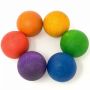Grapat Houten Speelgoed 6 x Ballen (6 kleuren)