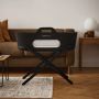 Snuz SnuzBaskit Graphite Moses Basket & Graphite Pine Standaard