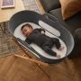 Snuz SnuzBaskit Dark Grey Moses Basket & Natural Standaard 
