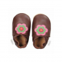 Bobux babyslofjes chocolate flower power