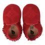 Bobux babyslofjes suede moccasin red 
