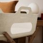 Snuz SnuzBaskit Barley Moses Basket & Walnut Beech Standaard 