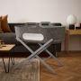 Snuz SnuzBaskit Dark Grey Moses Basket & Dove Grey Standaard 