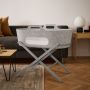 Snuz SnuzBaskit Light Grey Moses Basket & Dove grey Standaard 