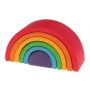 Grimm's Regenboog 6-delig Middel houten speelgoed  - 10700