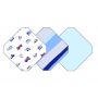 Summer SwaddleMe Blauw Small - 3 pack - 3.2 – 6.4 kg