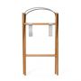 Snuz SnuzBaskit Dark Grey Moses Basket & Natural Standaard 