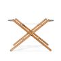 Snuz SnuzBaskit Dark Grey Moses Basket & Natural Standaard 