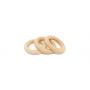 Grapat 3 Houten Ringen Naturel