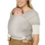 Ergobaby  Aura Draagdoek Duurzaam Knit Grey Stripes 