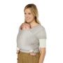Ergobaby  Aura Draagdoek Duurzaam Knit Grey Stripes 