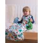 SuperLove Merino Baby Slaapzak -  All Season - Dinosnores- 0-24 mnd