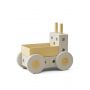 Modu Activity Toy - Baby Walker Ocean Sand Grey / Honey Yellow