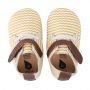 Bobux Babyslofjes Trim trainer white/chartreuse 