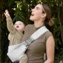 Ergobaby Upsie Sling Carrier- Pearl Grey