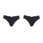Mammae brief set Black- XL