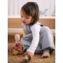 SuperLove Merino Toddler Slaapzak - All Season - Cloud Grey Melange 