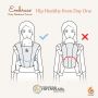 Ergobaby draagzak Embrace Camel