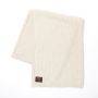 The ittle Green Sheep Organic Cotton & fleece  Blanket Linen 80x100cm