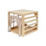 Ette Tete Cubitri - Houten speel kubus met touw