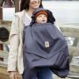 Ergobaby regen & wind draagcover -  Charcoal