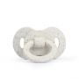 Elodie Mini Bamboe Fopspeen <3m Silicone - Vanilla White
