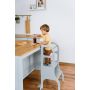 Ette Tete Leertoren Step Up Verstelbaar - Grijs - Met extra support
