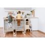 Ette Tete Leertoren Step Up Verstelbaar - Mocha Mousse- Met extra support
