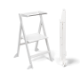 Ette Tete STEP’n’FOLD met extra support– Opvouwbare leertoren - Wit